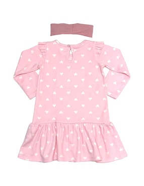 Vestido Disney Dtr manga larga para niña