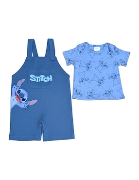 Conjunto overol Disney DTR de algodón para niño