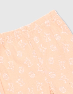 Conjunto Weekend Baby de algodón bebé niña 3 piezas