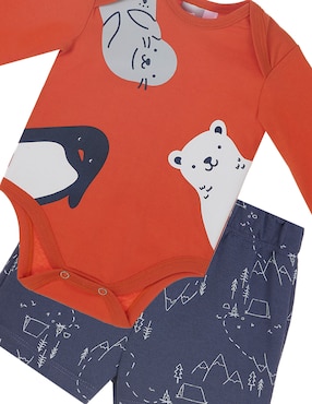 Conjunto Optima para bebe niño 2 piezas