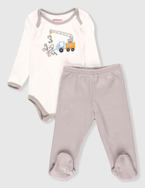 Conjunto Baby Creysi de algodón para bebé niño