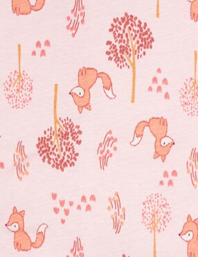 Mameluco Gerber Happy fox de algodón para bebé