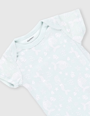 Conjunto pañalero Gerber de algodón