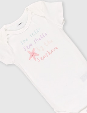 Conjunto Gerber de algodón para bebé niña