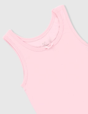 Set camiseta cuello redondo Optima para niña