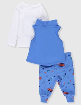 Conjunto casual Optima de algodón para bebé