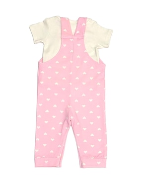 Conjunto overol Disney DTR de algodón para bebé niña