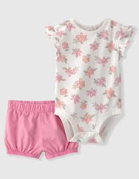 Conjunto Carters de algodón para bebé niña