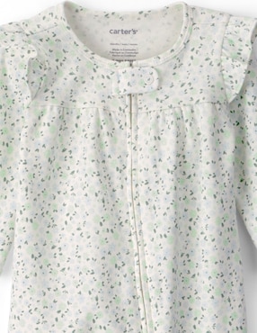 Mameluco Carters de algodón para bebé niña