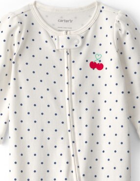 Mameluco Carters de algodón para bebé niña