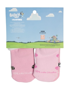 Set de tín Bluey y Bingo Panaderia para niña 3 pares