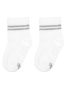 Set calcetín antiderrapante Baby Creysi de algodón unisex