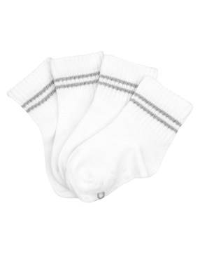 Set calcetín antiderrapante Baby Creysi de algodón unisex