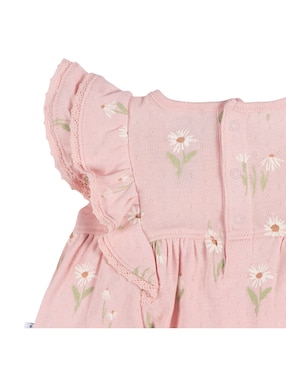 Vestido con calzón Gerber manga corta para bebé niña