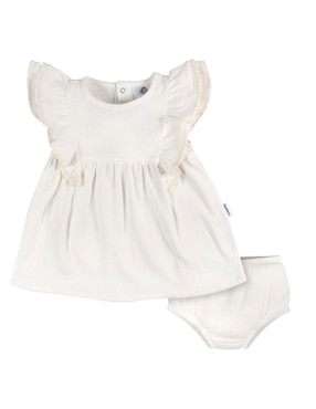 Vestido con calzón Gerber manga corta para bebé niña