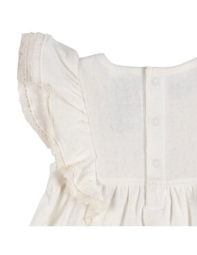Vestido con calzón Gerber manga corta para bebé niña