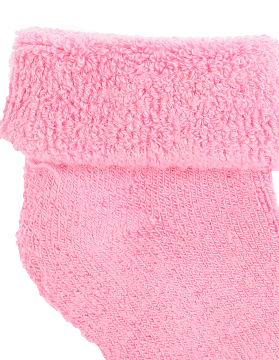 Calcetín para bebé unisex 3 pares 4