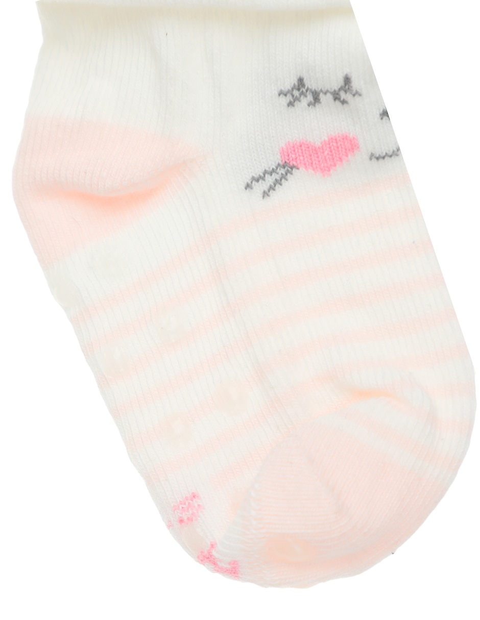 CALCETA BABY CREYSI UN, 12 MESES, ROSA