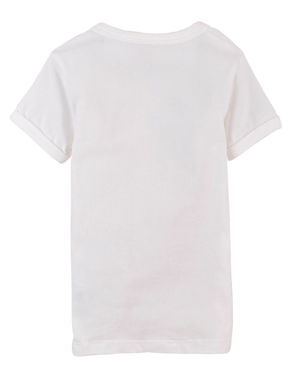 Camiseta cuello redondo unisex 4