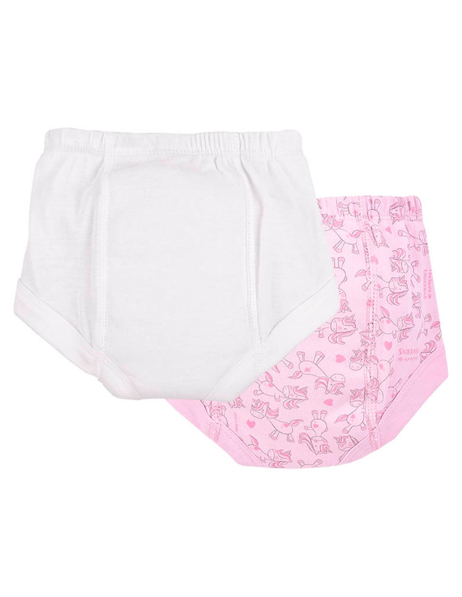 Set panty algodón para niña 2