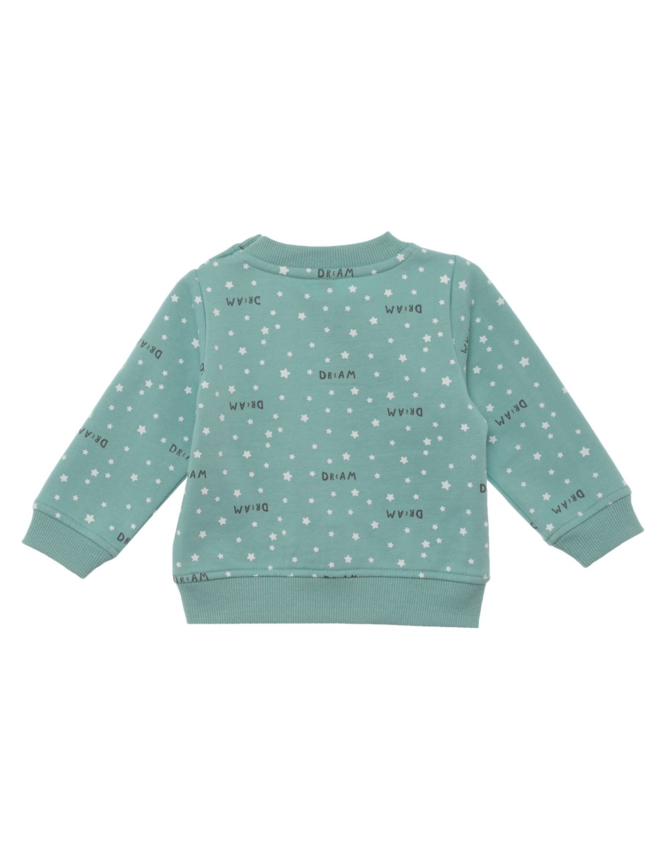 SUDADERA WEEKEND BABY, 9-12 MESES, GIN