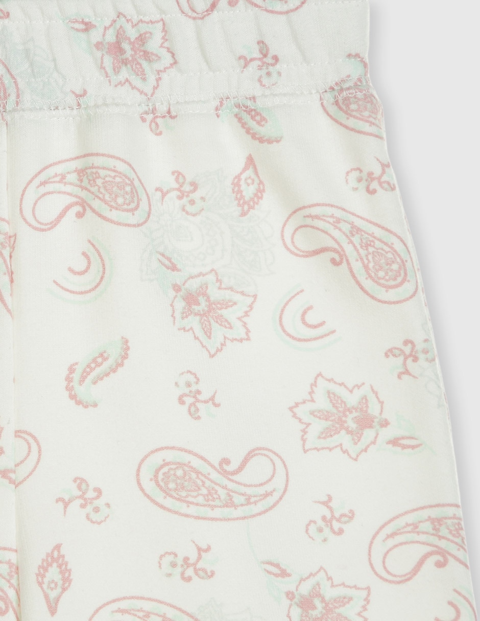 PANTS WEEKEND, 6-9 MESES, MALVA MEDIO W