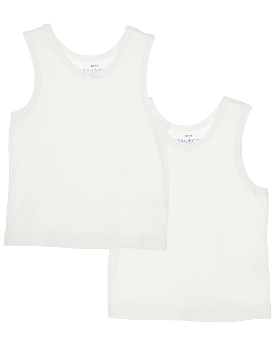 Set camiseta cuello redondo bebé niña Set camiseta cuello redondo bebé niña