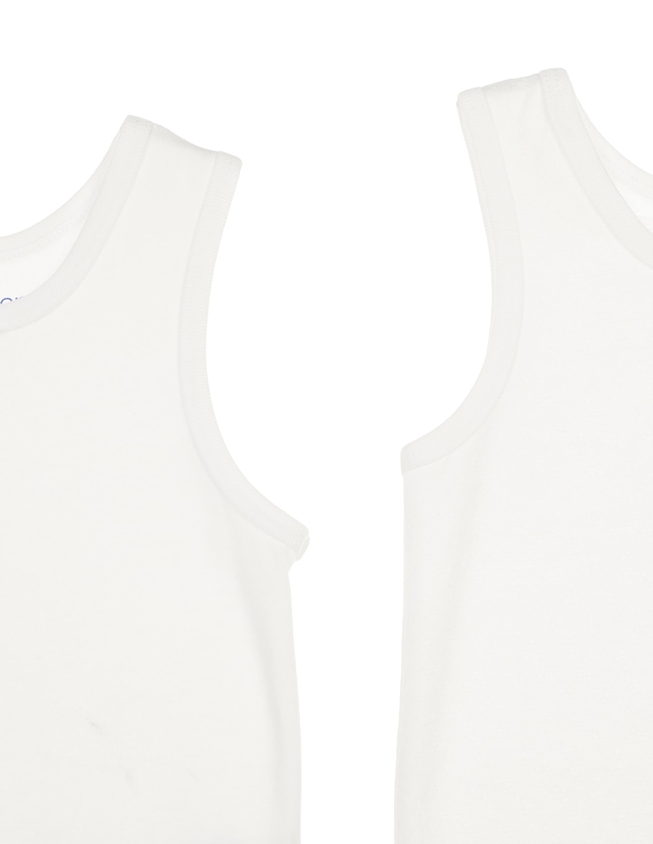 Set camiseta cuello redondo bebé niña 3