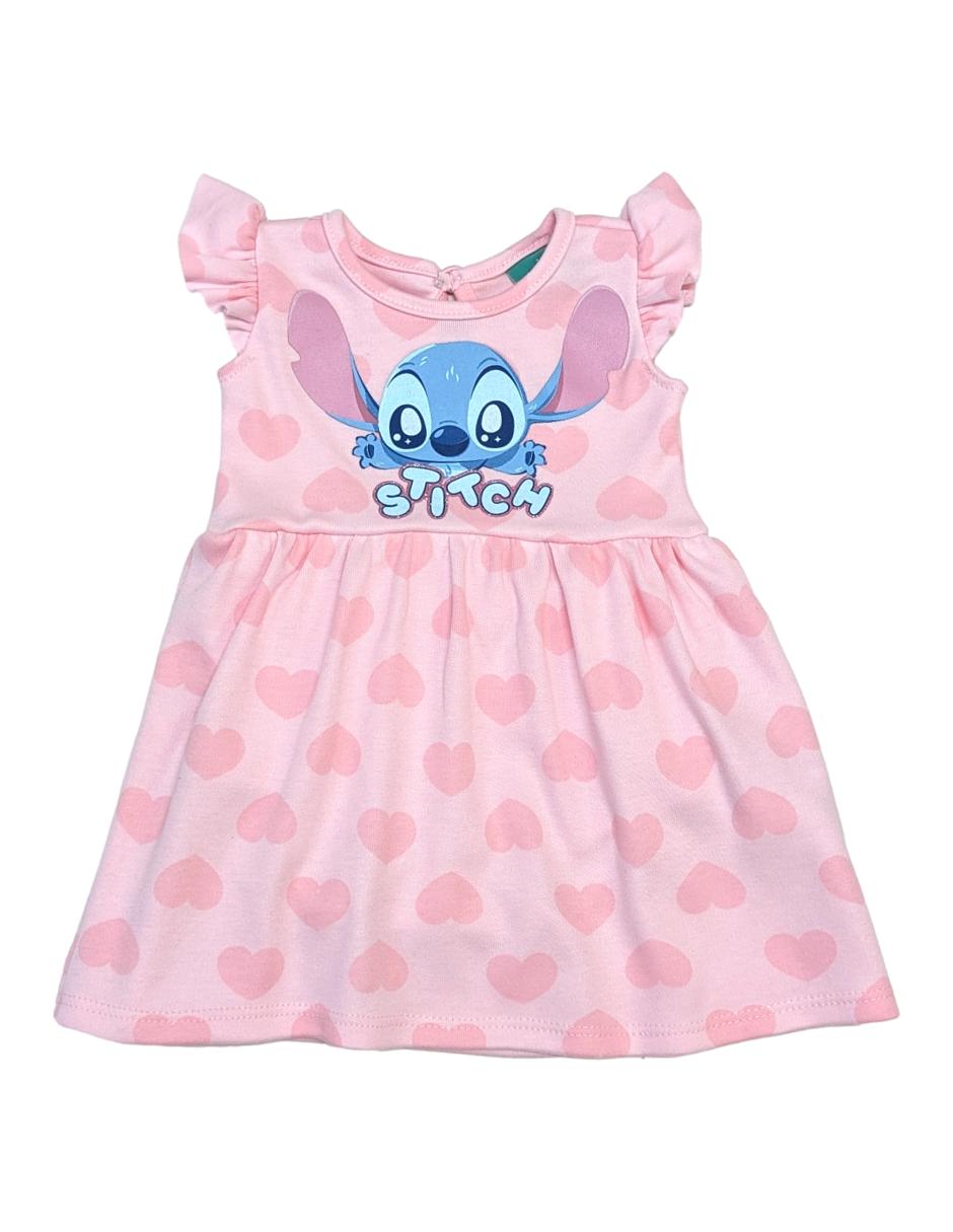 Vestido Disney Dtr Stitch manga corta para bebé niña Suburbia