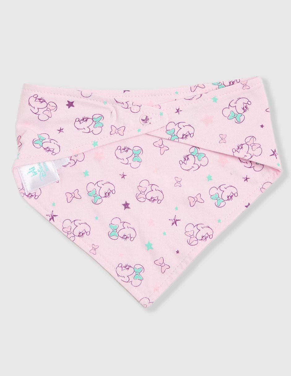 Conjunto Minnie Mouse de algodón para bebé niña 4 piezas 5