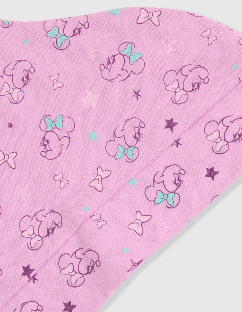 Conjunto Minnie Mouse de algodón para bebé niña 4 piezas 6