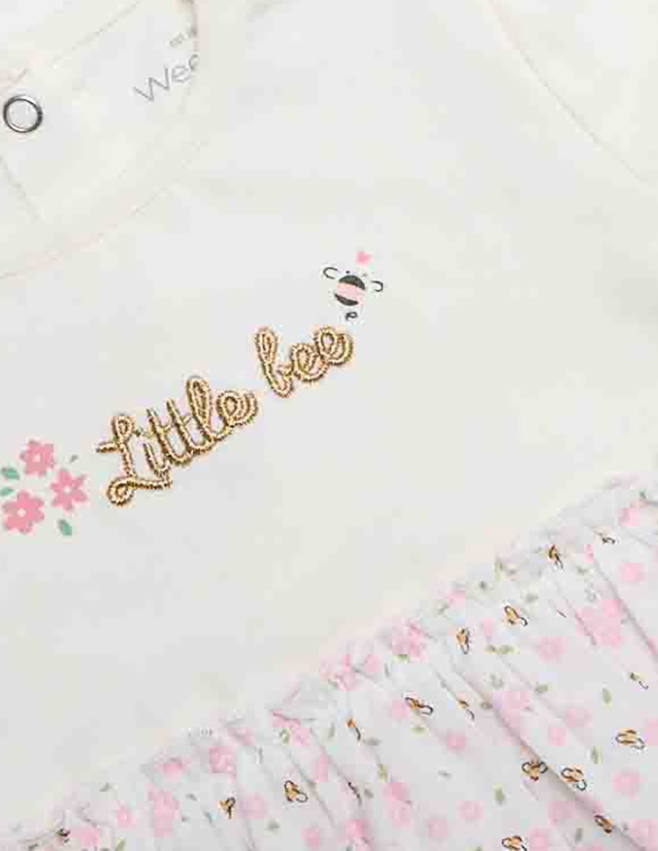 Conjunto de algodón para bebé niña 2 piezas 3