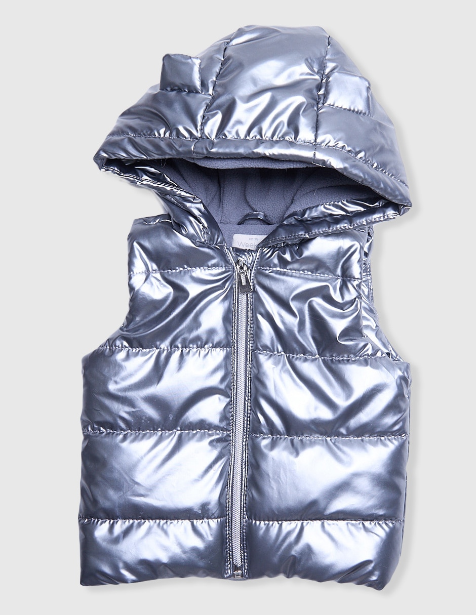 Chaleco Weekend Baby capitonado para bebé niña Suburbia