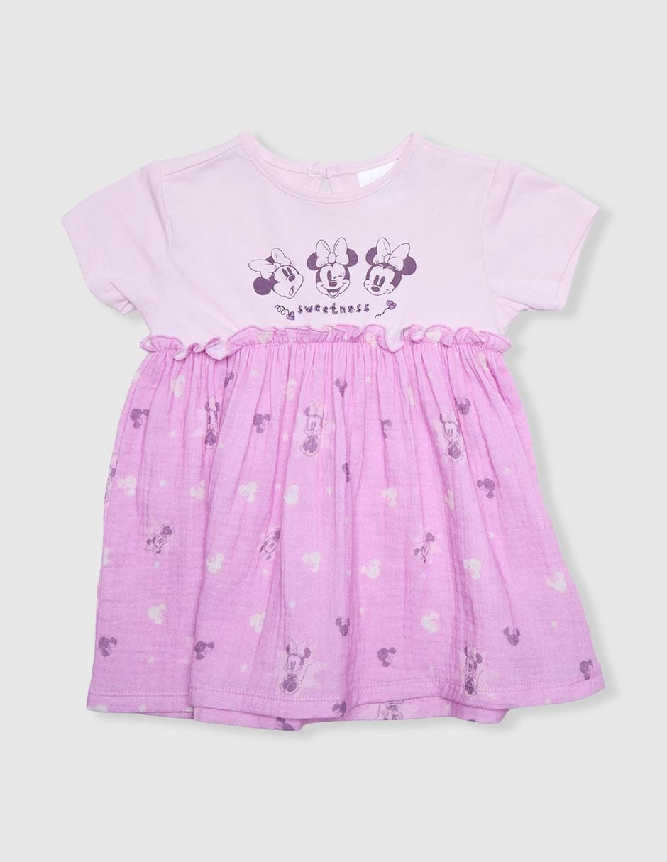 Vestido manga regular para niña 1
