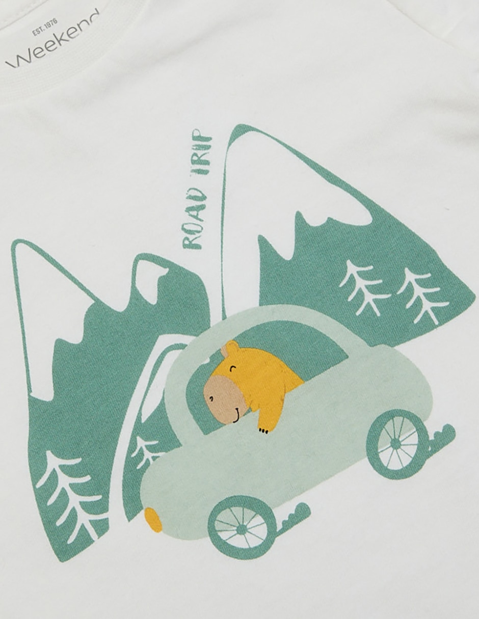 Playera manga larga para bebé niño 3