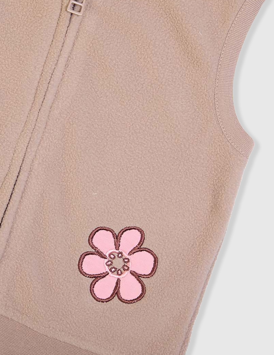Conjunto pants para bebé niña 3 piezas 4