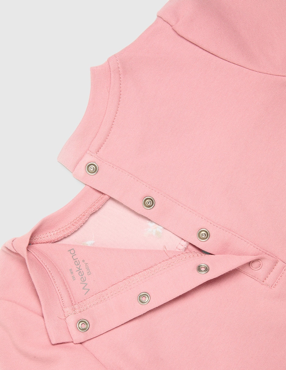 Conjunto de algodón para bebé niña 3 piezas 3