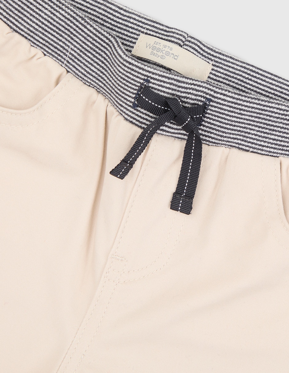 Pantalón con jareta para bebé 3