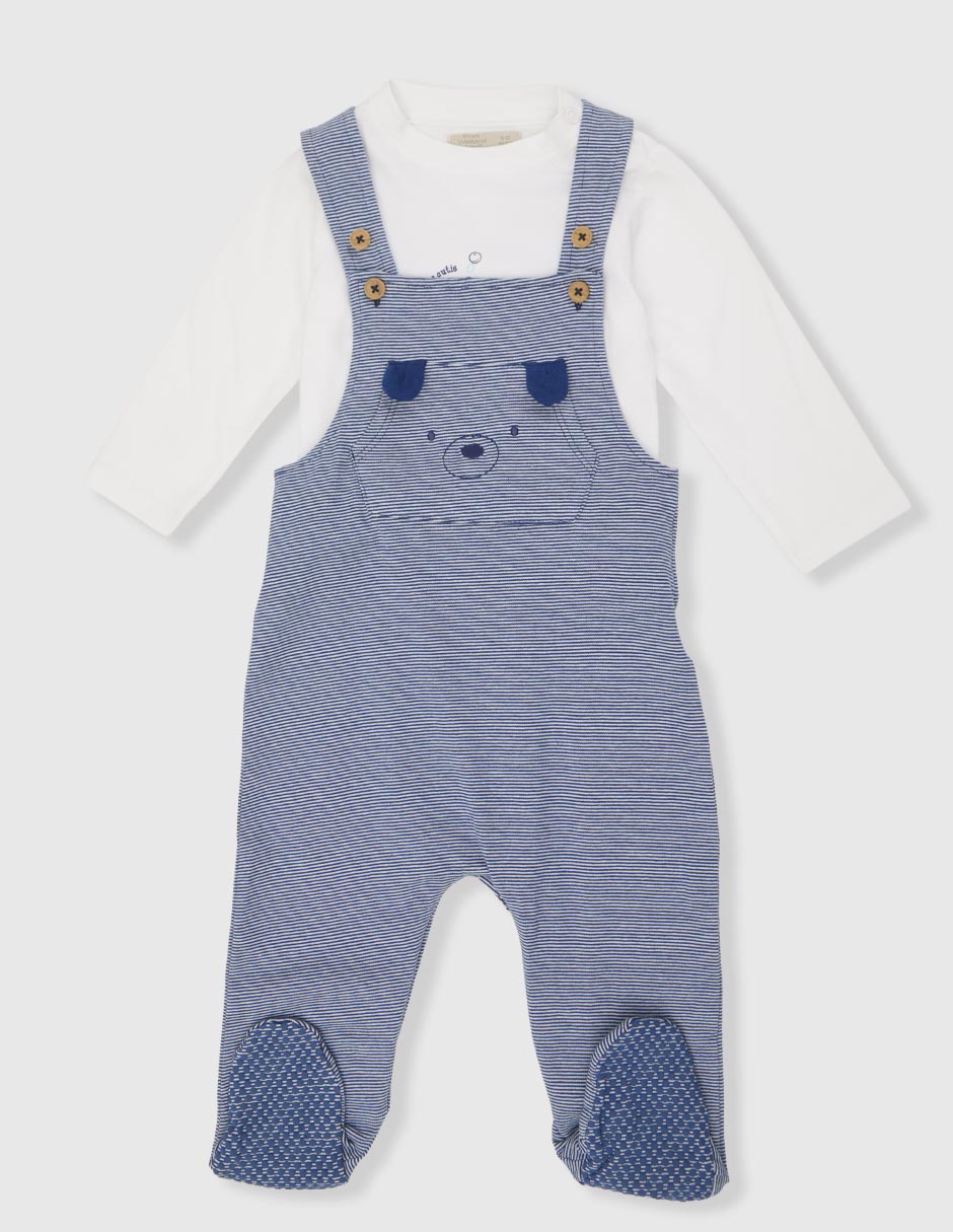 Conjunto de algodón para bebé niño 2 piezas 7