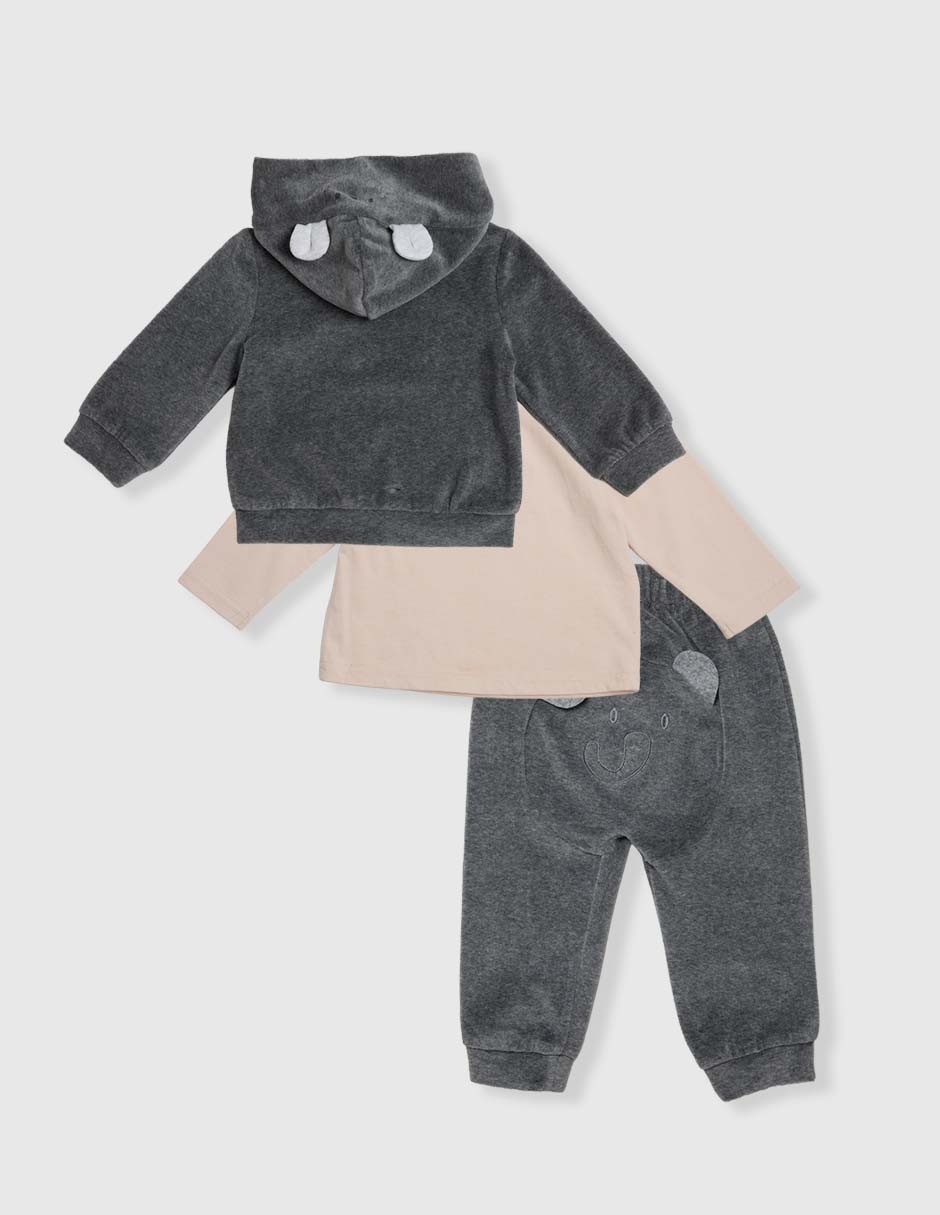 Conjunto para bebé niño 3 piezas 2