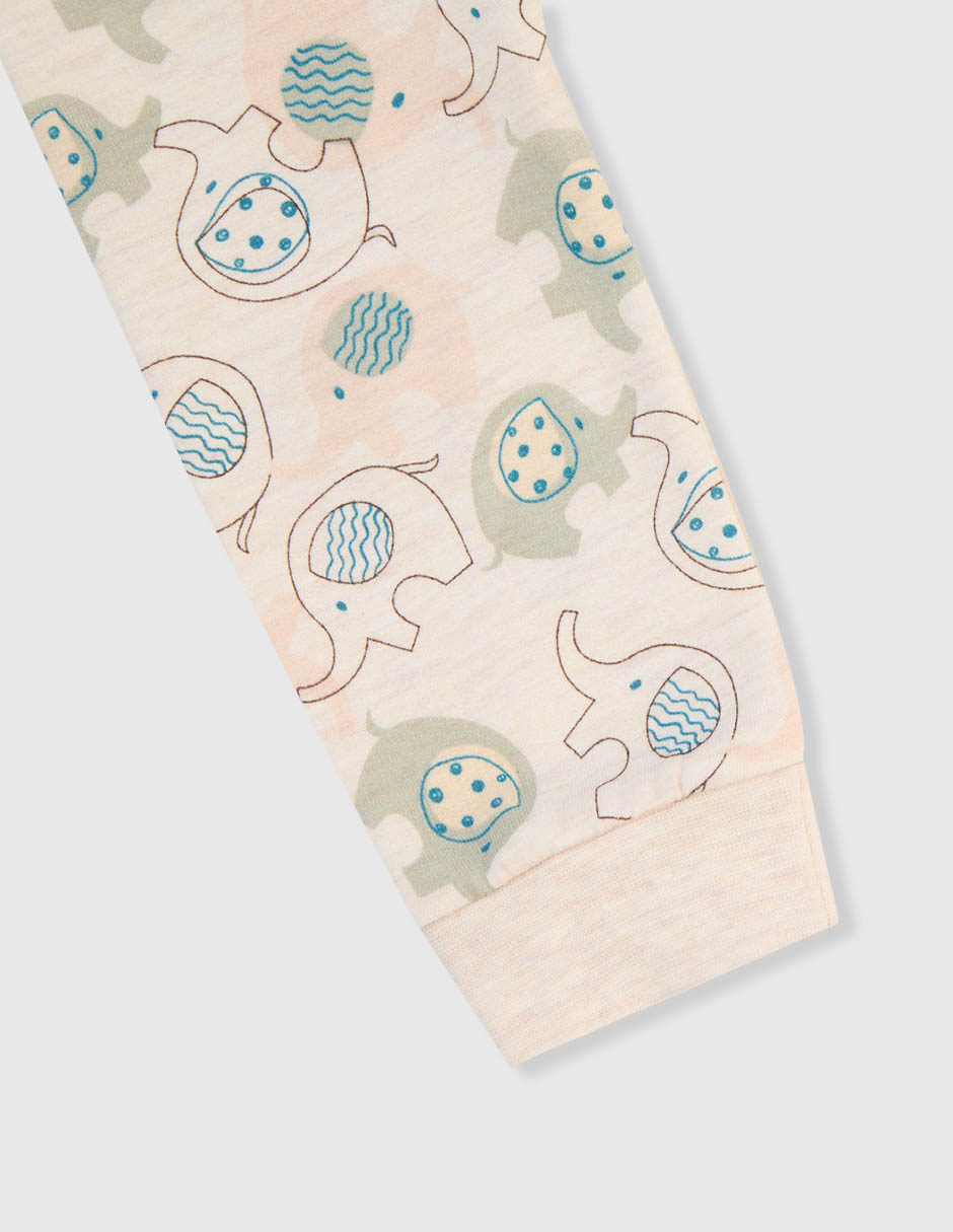 Conjunto de algodón para bebé niña 2 piezas 6