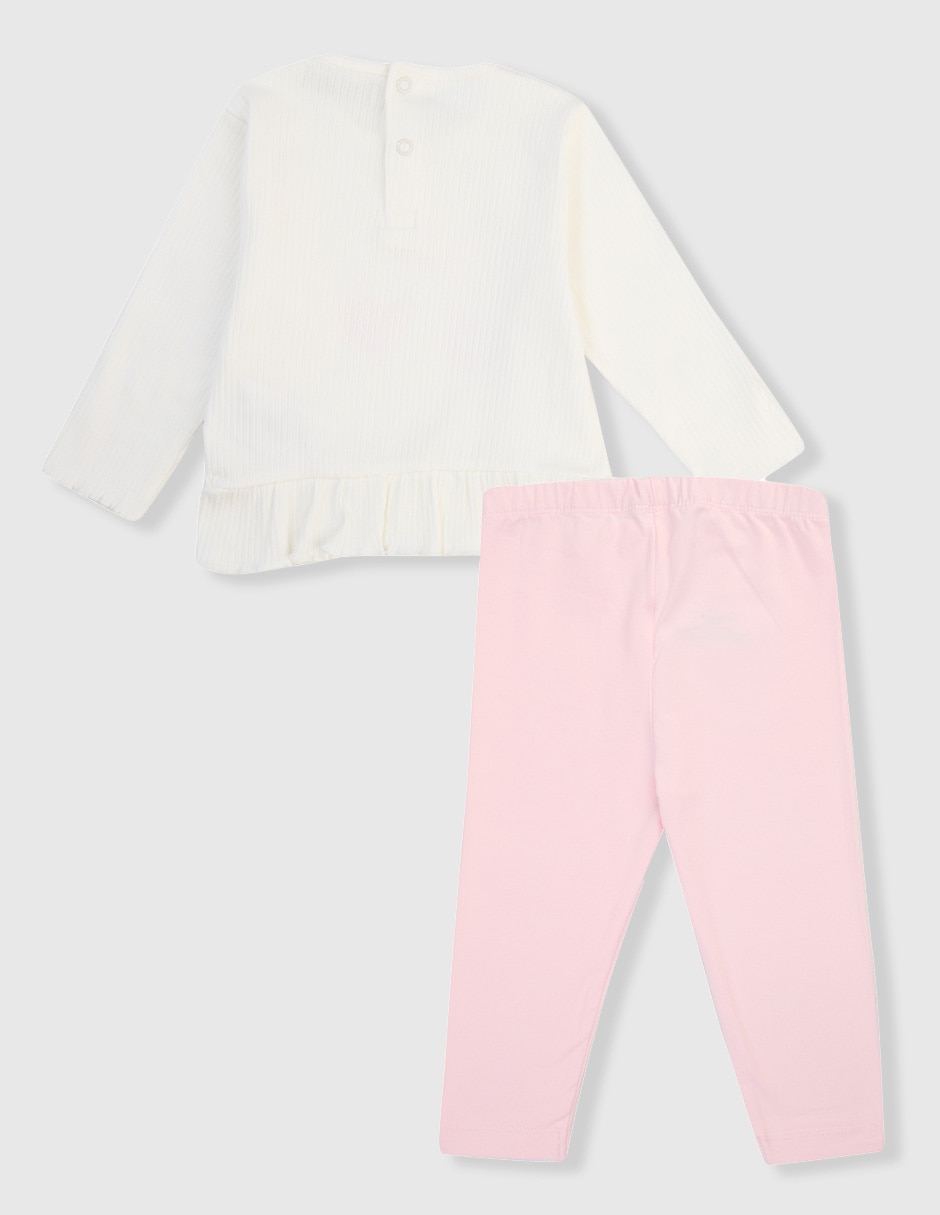 Conjunto casual de algodón para bebé 2 piezas 2