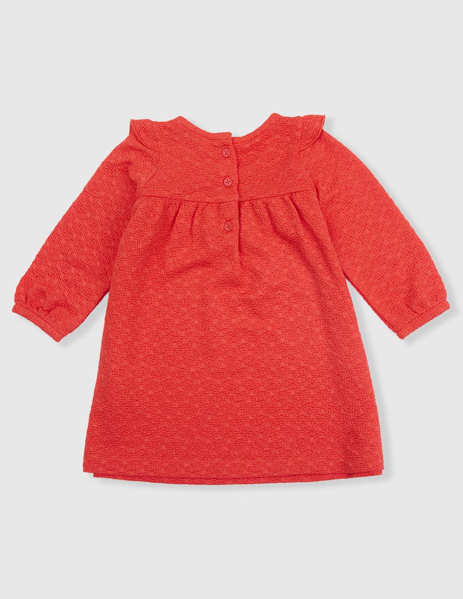 Vestido manga regular para bebé niña 2
