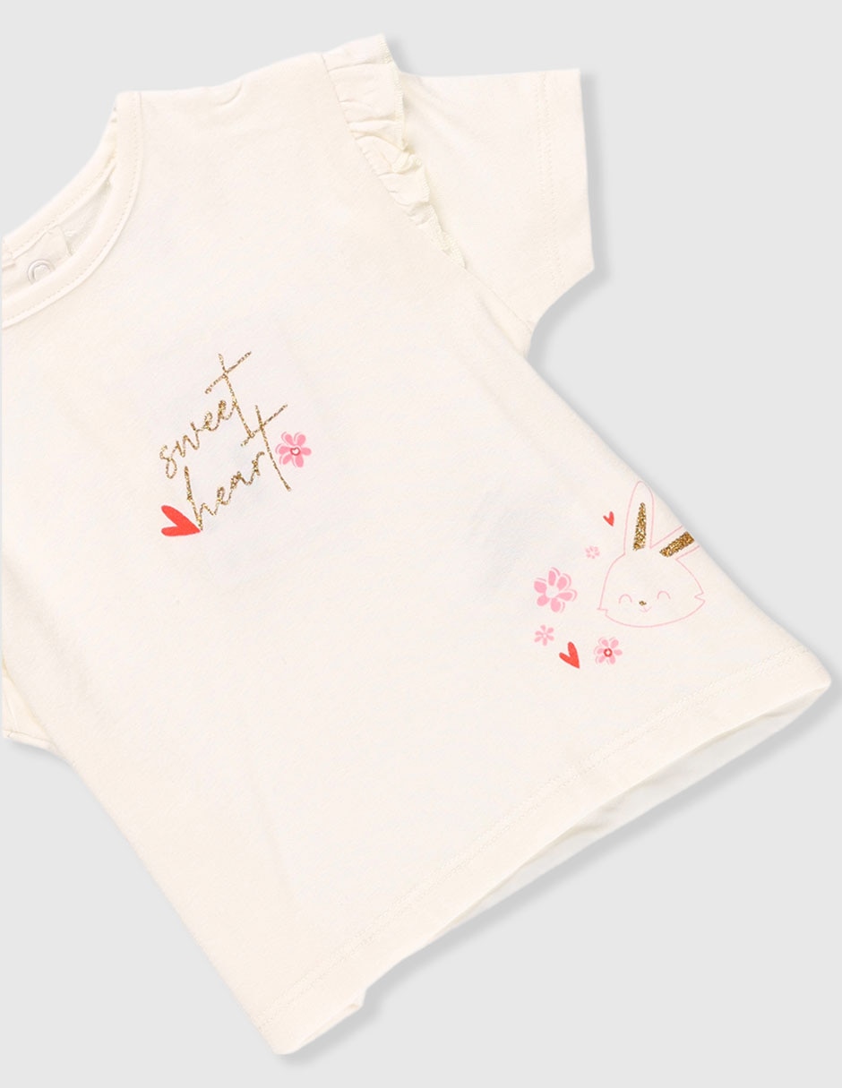 Conjunto de algodón para bebé niña 3
