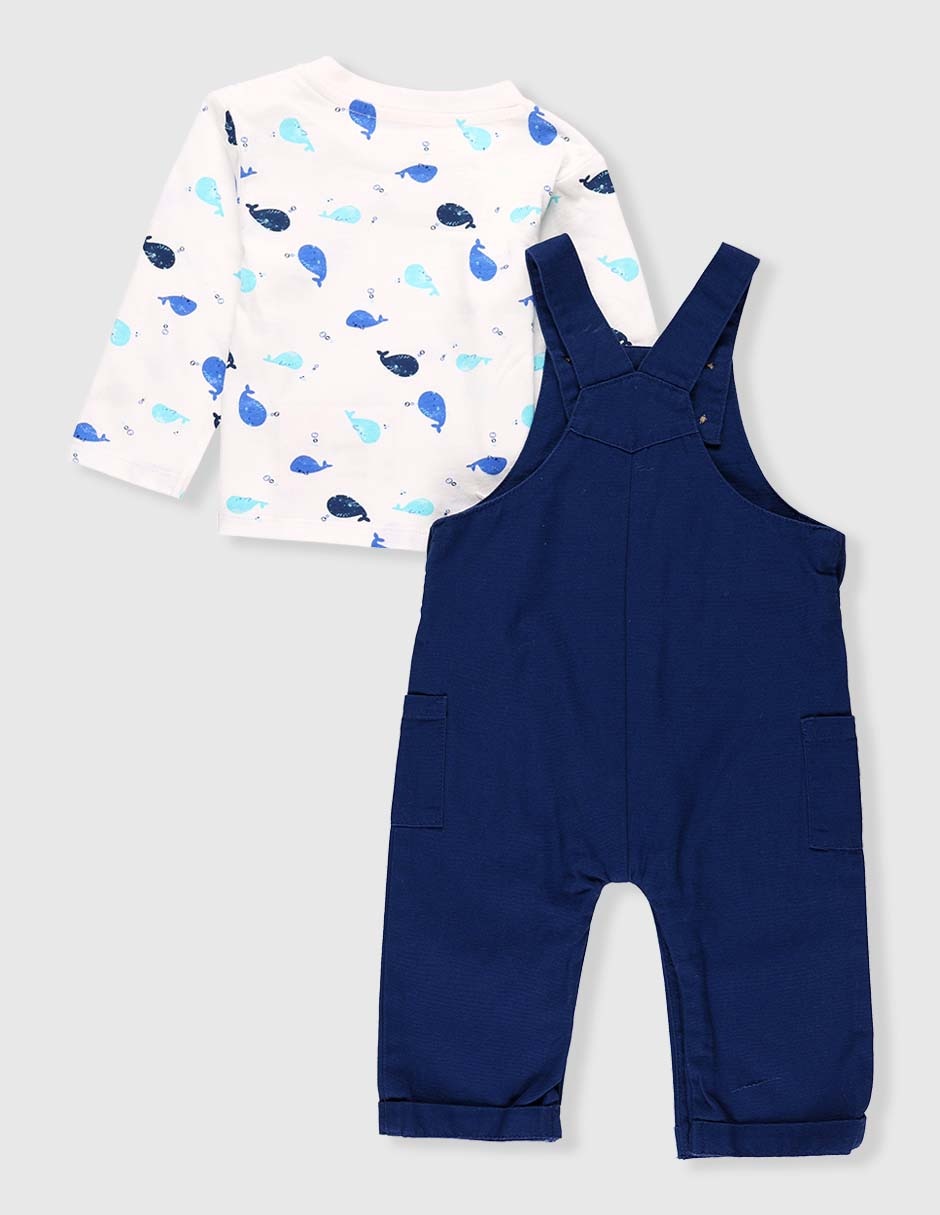 Conjunto overol para bebé niño 2