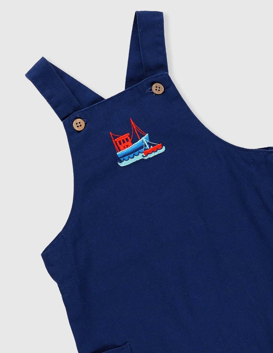 Conjunto overol para bebé niño 4