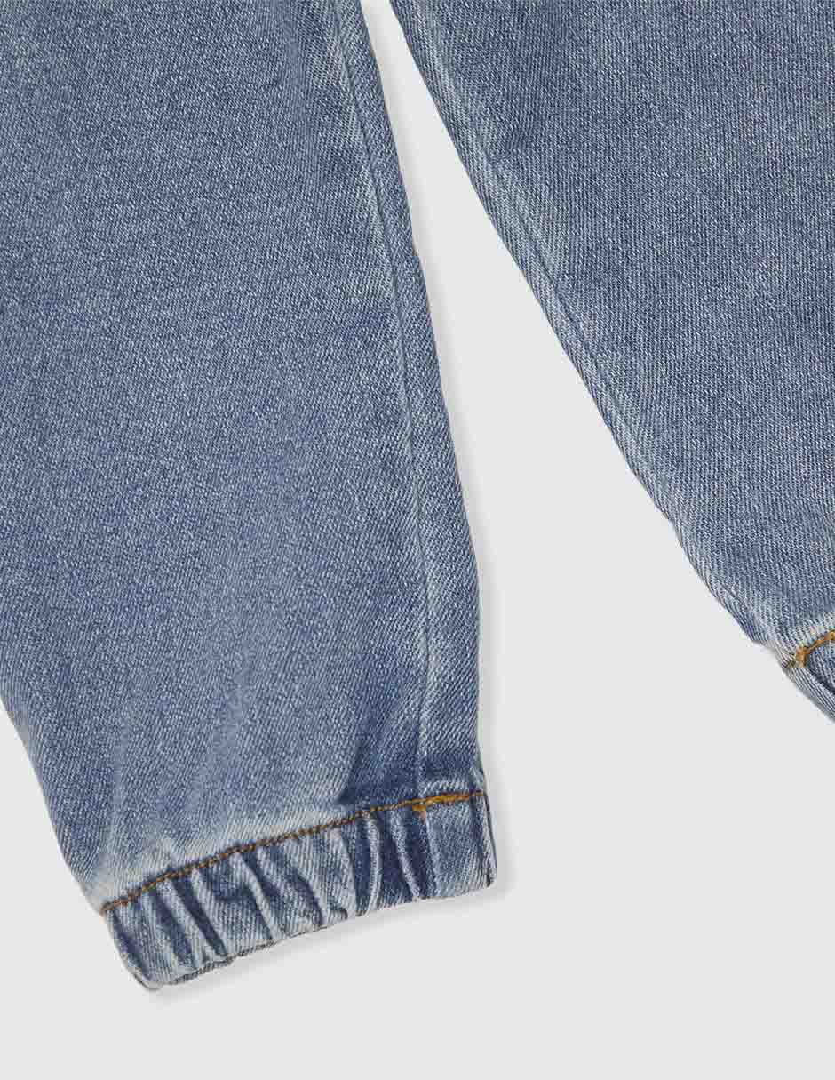 Jeans straight deslavado para niño 4