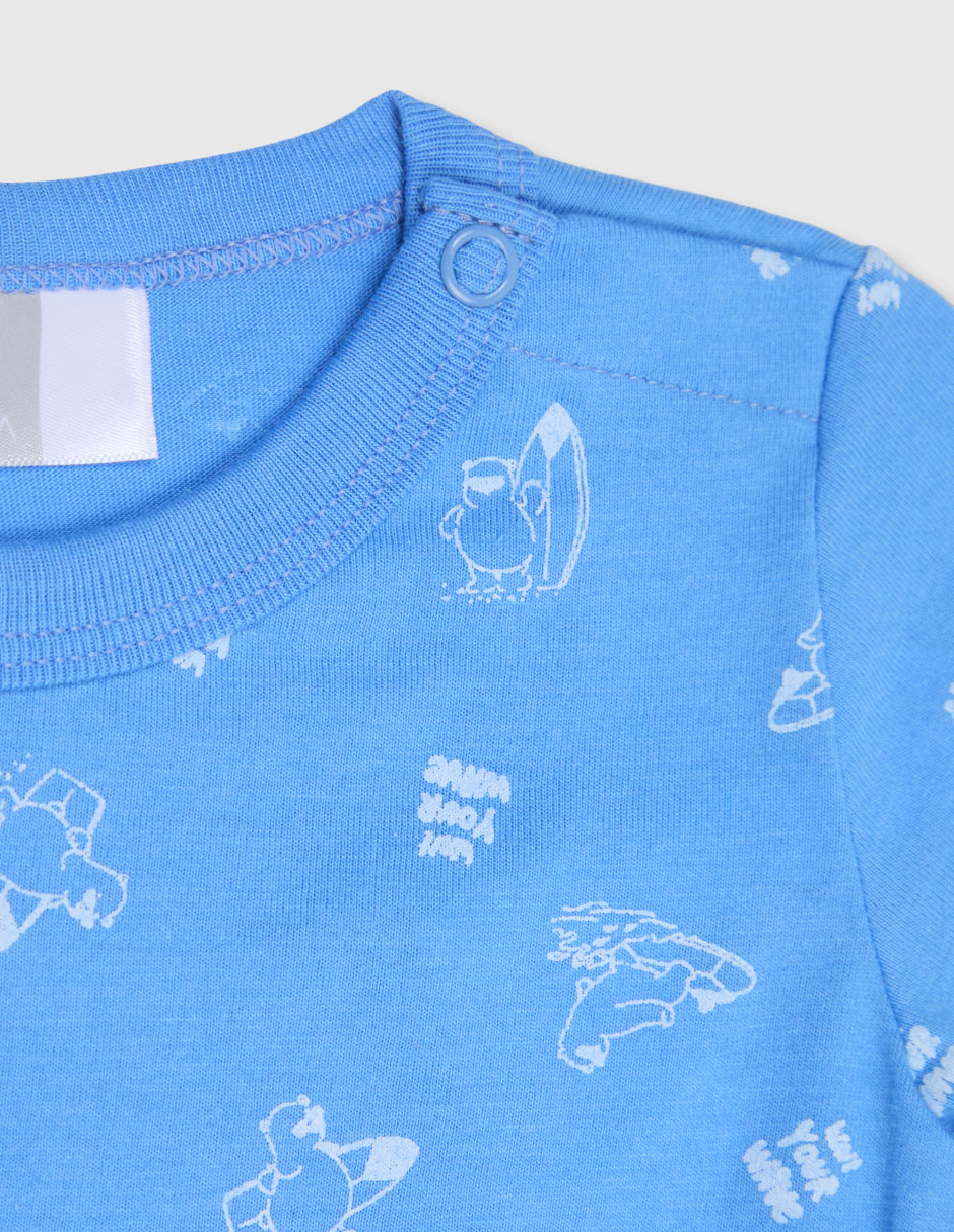 Conjunto de algodón para bebé niño 2 piezas 3
