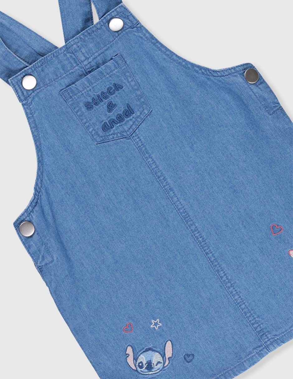 Conjunto Stitch de algodón para bebé niña 4