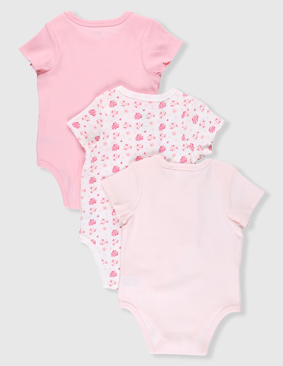 Set body de algodón para bebé niña 2